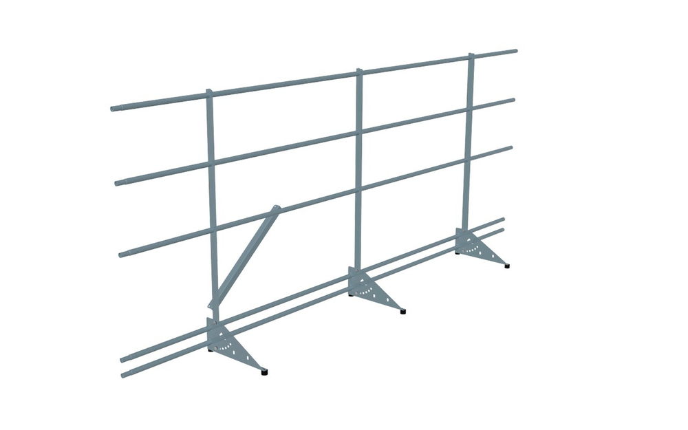 Кровельное ограждение Fachmann KO/SK/SN-1200-3-3000 RAL