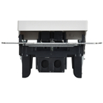 BRITE Выключатель 1-клавишный перекрестный 10А ВС10-1-3-БрАБ арктический белый IEK