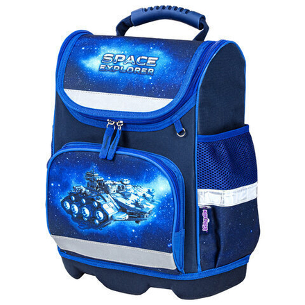 Ранец ЮНЛАНДИЯ WISE для начальной школы, "Space explorer", 270588