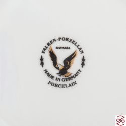 Набор розеток Falkenporzellan Donna Green gold11 см (6 шт)