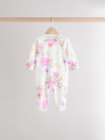 Комбинезон / Cлип для малышей Next E18-358, 3 шт., Молочный, Розовый, Светло-голубой