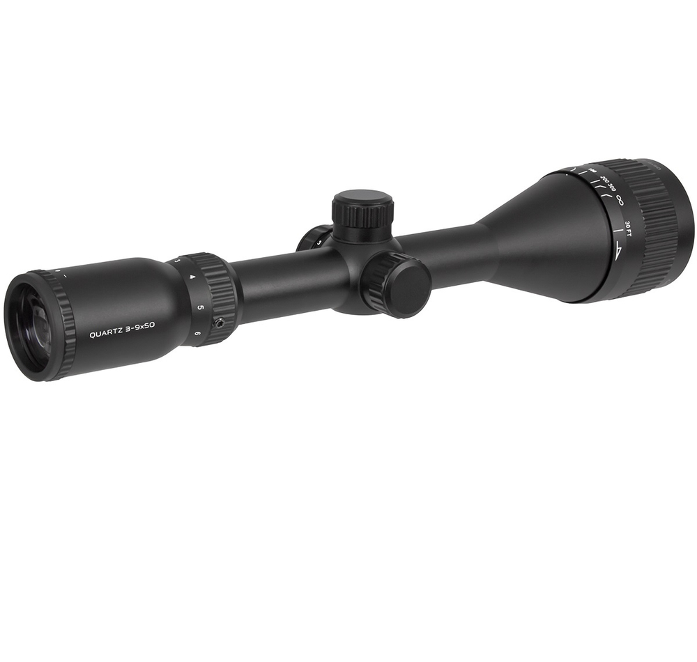 Оптический прицел Gaut Quartz 3-9x50, AO-параллакс, сетка 32, SFP, подсветка