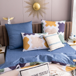 Комплект постельного белья Люкс Сатин 100% хлопок на резинке AR285