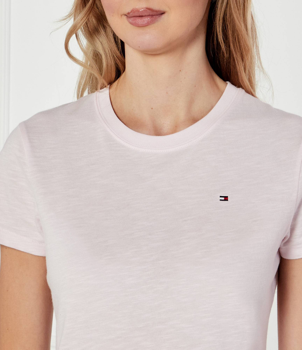 Футболка Tommy Hilfiger - розовый(WW0WW44433)