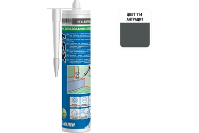 XS1, ТМ МАПЕИ, цвет №114 антрацит, 300мл, Китай, Герметик силиконовый