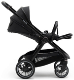 Коляска Agex Prima Pro 3 в 1 с автокреслом i-Team ATG080 Grey APA657 Midnight Grey (Темно-серый)