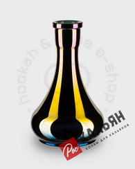 3.40 Колба Капля Напыление темная Радуга