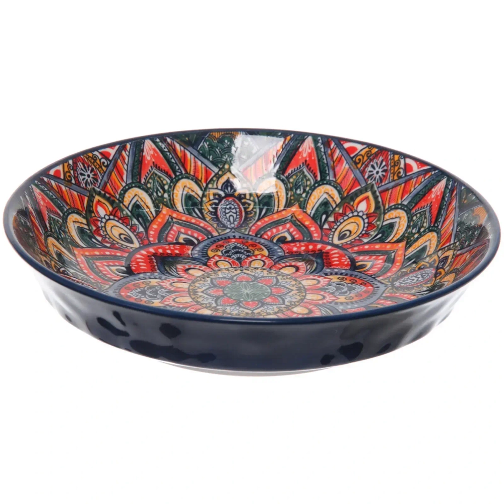 Тарелка керамическая «Марракеш» синяя 20,5*4,5см