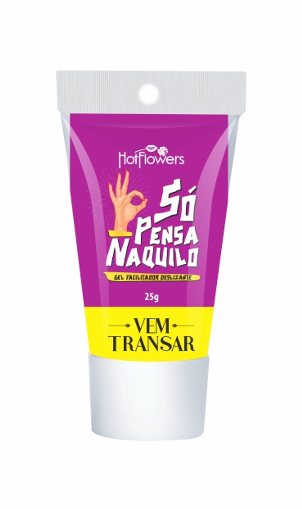 HotFlowers SO PENSA NAQUILO - Анальный лубрикант с ароматом сладкой ваты