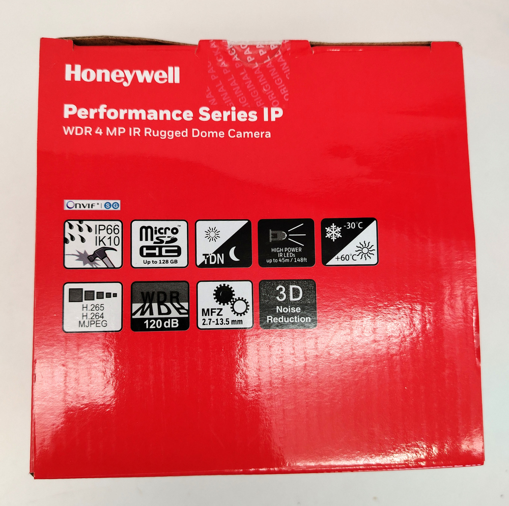 IP-камера купольная Honeywell H4W4PER2 4 Мп моторизованный 2.7-13.5 мм без ИК IP66 уличная