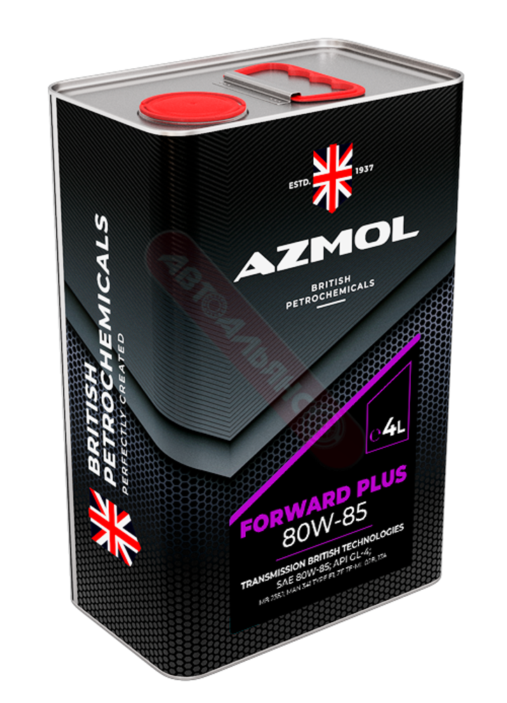 AZMOL Forward Plus 80W85 GL-4 4л. мин. ж/б (4)