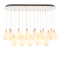 Люстра Cloyd MANGRA C19 / шир. 100 см - керамика - белый (арт.10365)