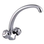 Смеситель для кухни, Frap, с кран-буксой, хром, F4226-1