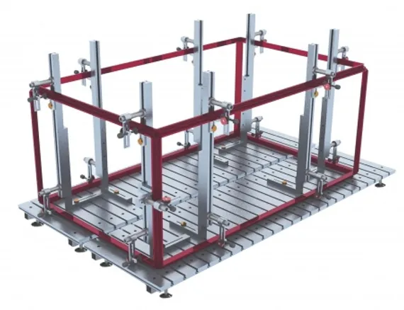 Универсальная монтажно-сварочная плита, СЛОТ-СТОЛ