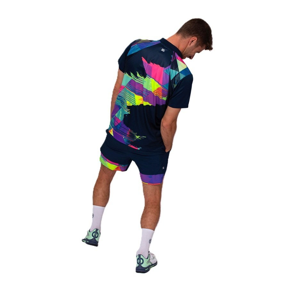 ОДЕЖДА ДЛЯ ТЕННИСА Мужская, Футболка BIDI BADU KALEIDO .