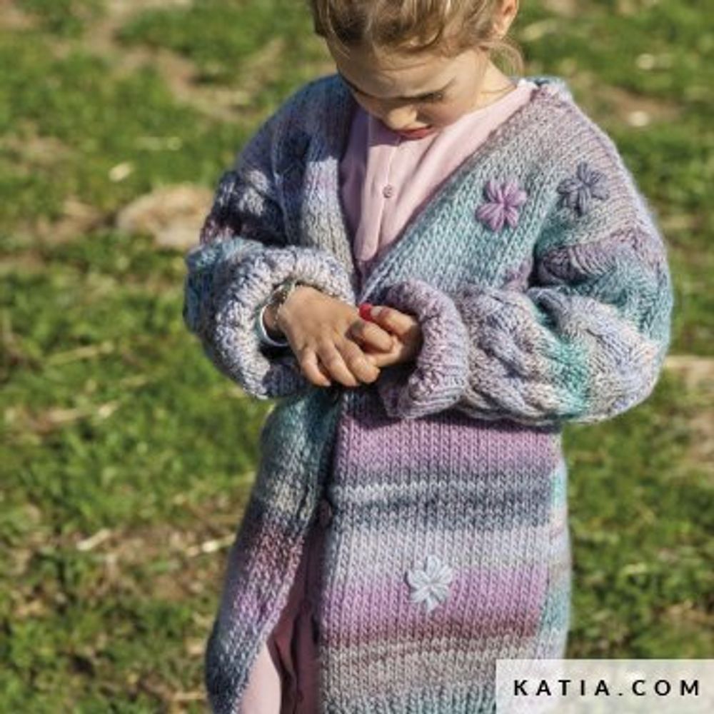 Пряжа для вязания Katia 53% шерсть 47% акрил