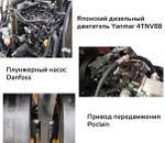 Каток пневмоколесный GROST TR3200 - [3200 кг / Yanmar 4TNV88]