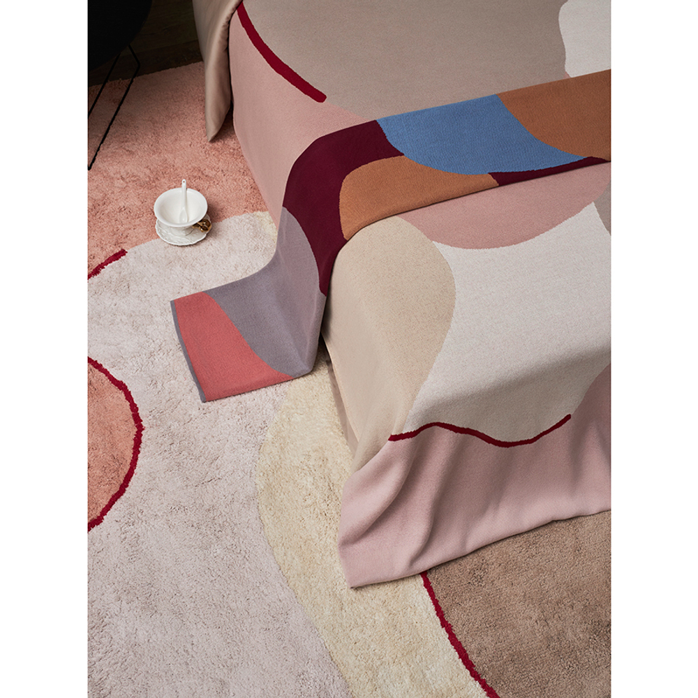 Плед из хлопка с авторским принтом из коллекции freak fruit, 130х180 см