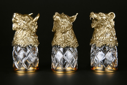 Набор стопок "Звери" в подарочной коробке