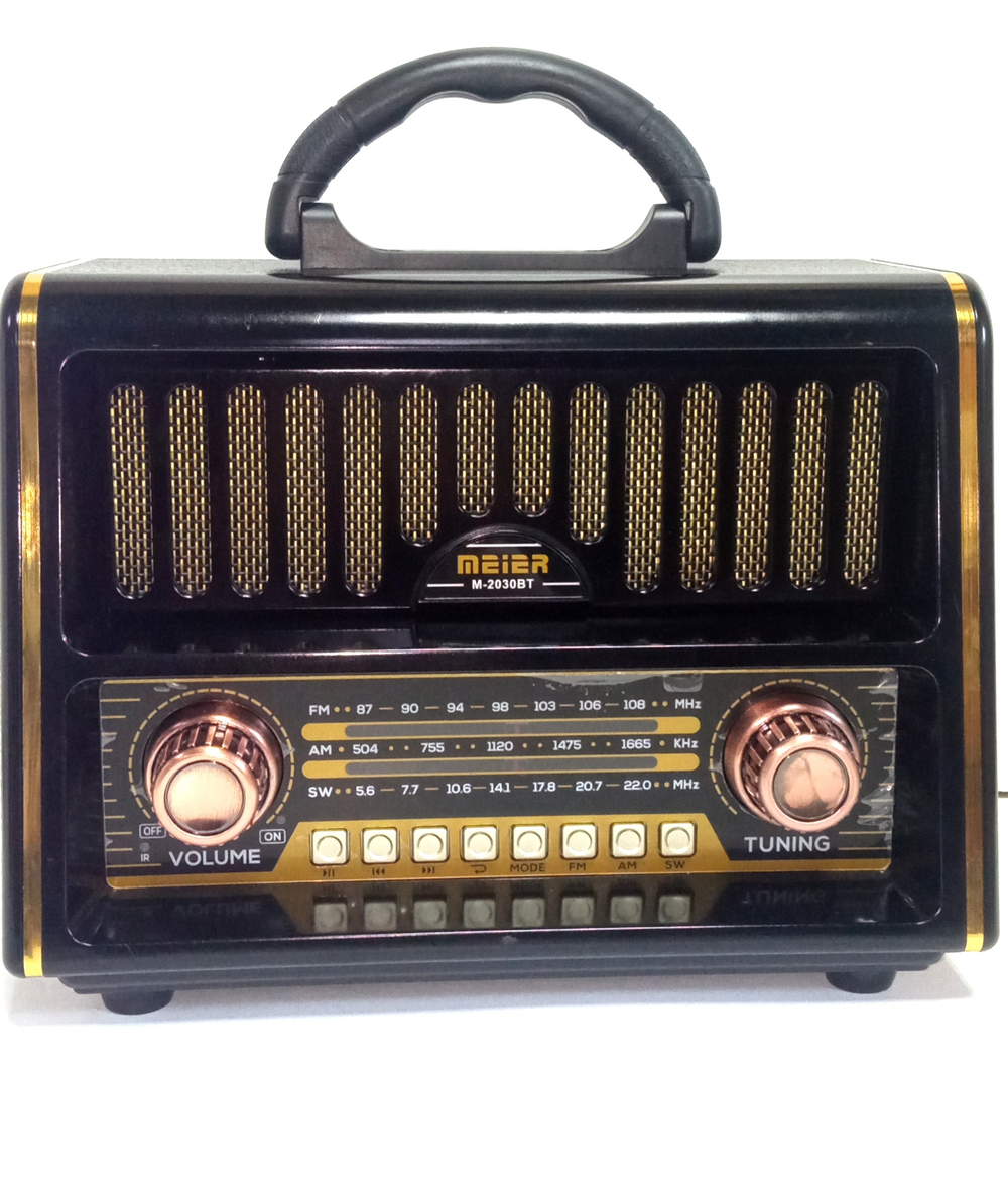 Радиоприемник Meier M-2030BT+MP3 плеер +BT RETRO