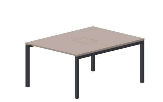 Составной стол Polo на 2 рабочих места 1180х1566х750мм (меламиновые аутлеты)