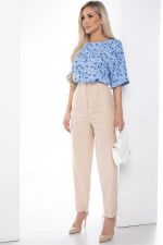 Брюки "Между нами любовь" (беж) Б9049 LT Collection