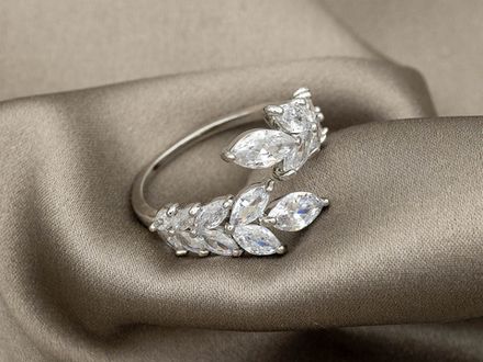 Кольцо "Веточка"