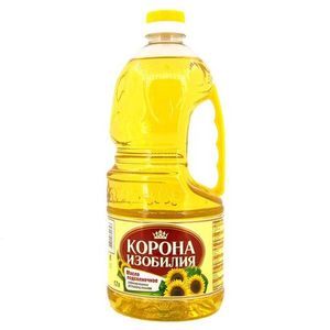 Масло подсолнечное Корона изобилия рафинированное 1,7 л