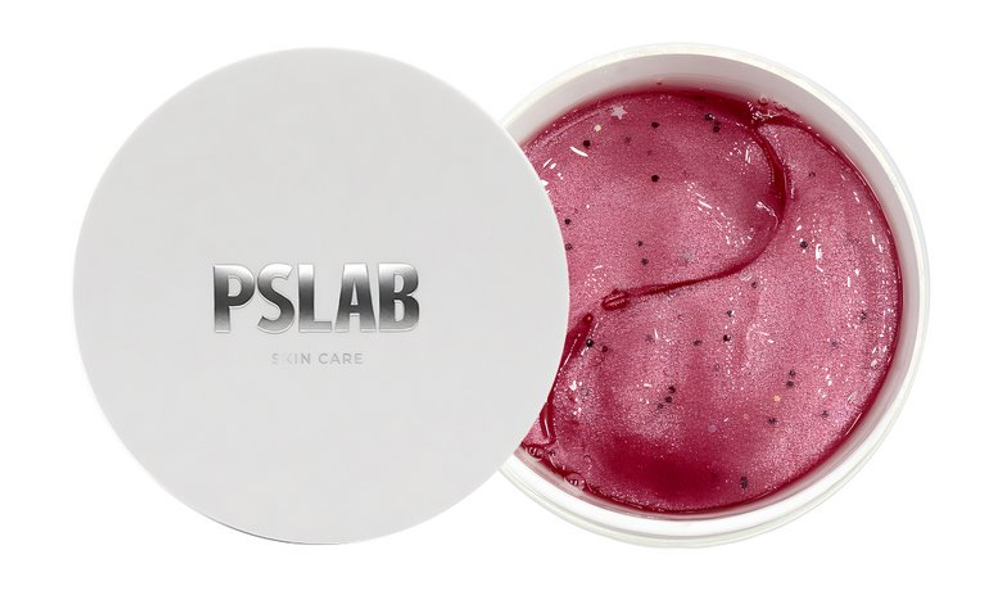 Гидрогелевые патчи антивозрастные с пептидами PSLAB Hydrogel Eye Patches Anti Wrinkle Rube 60 шт