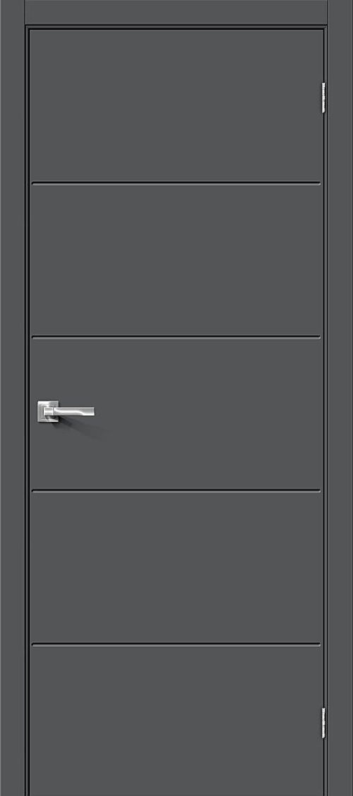 Межкомнатная дверь Граффити-2.Д.П Stormy Silk / Двери Браво