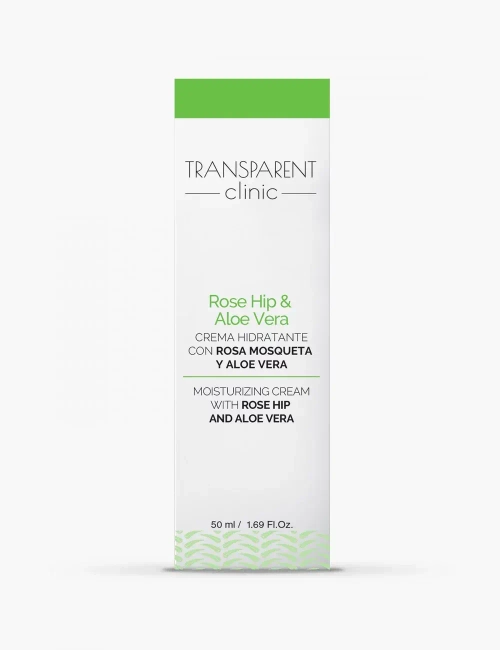 Крем с шиповником и алое вера | TRANSPARENT clinic Rose Hip & Aloe Vera Cream, 50мл