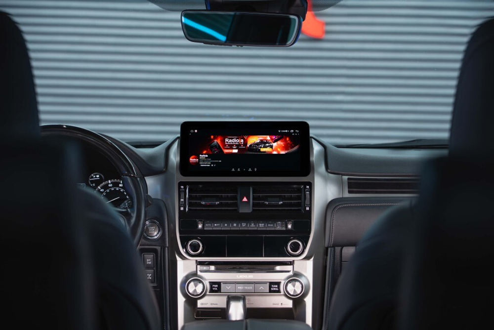 Магнитола для Lexus GX460 2009-2022 - Radiola RDL-LEX-GX монитор 10.25" на Android 10, 8Гб+128Гб, CarPlay, 4G SIM-слот