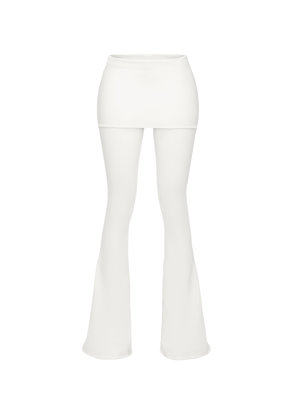 milk flared trousers