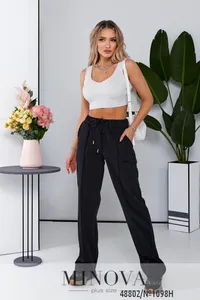 Брюки 1098Н-черный Minova