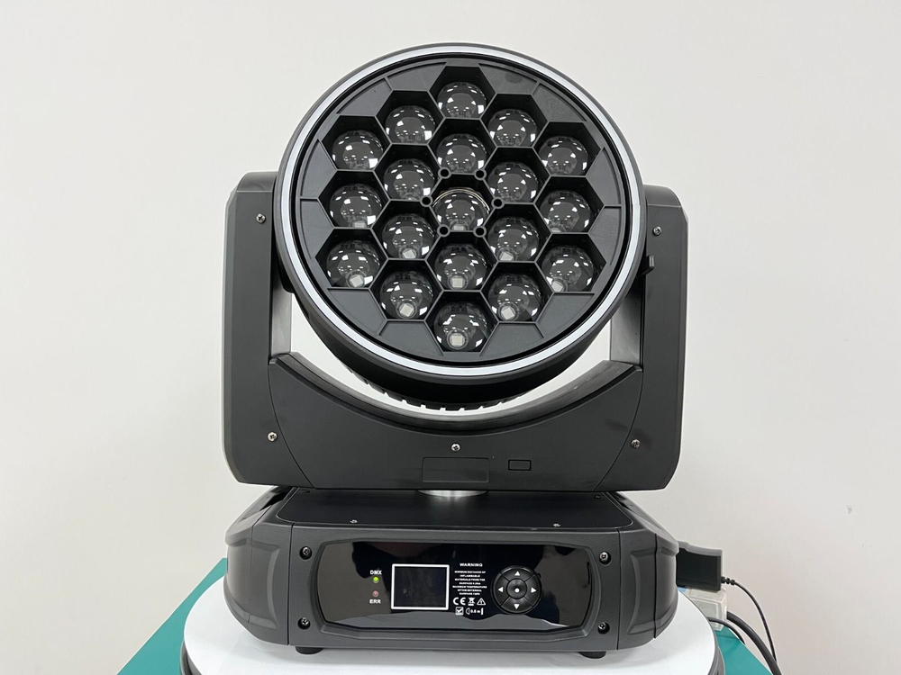 Световой прибор Amixled WASH BEYE 19x40 + LED RING UP