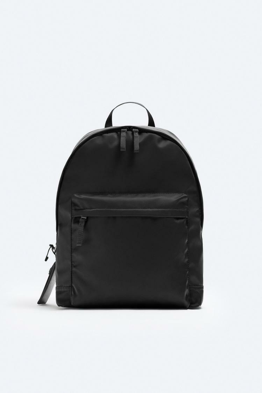 ZARA РЮКЗАК ИЗ НЕЙЛОНА, ЧЕРНЫЙ