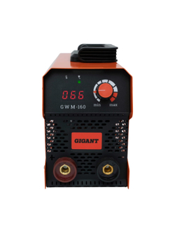 Инверторный сварочный аппарат (160 А; кабель 2.5+1.5 м; ПВ 70%) Gigant GWM-160