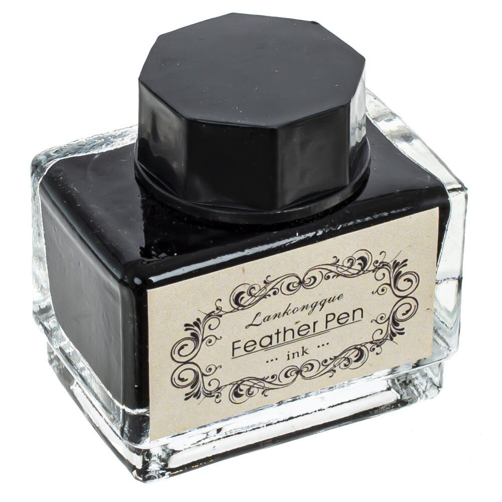 GAEM Набор подарочный: ручка перьевая, 5 наконечников, чернильница, держатель, L11 W4,5 H25,5 см