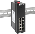 Коммутатор промышленный управляемый EKF TSX-ML2-8GT