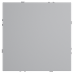 Заглушка VOLTUM S70 с суппортом, (серый)