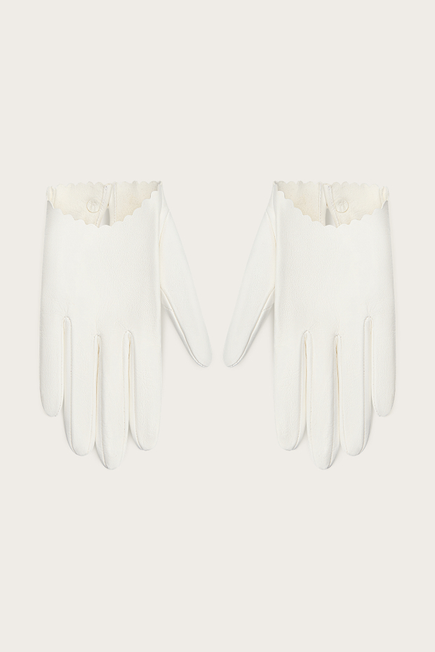 УКОРОЧЕННЫЕ ПЕРЧАТКИ ИЗ КОЖИ