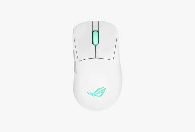 Мышь беспроводная/проводная ASUS ROG Keris II Origin [1000835240] белый