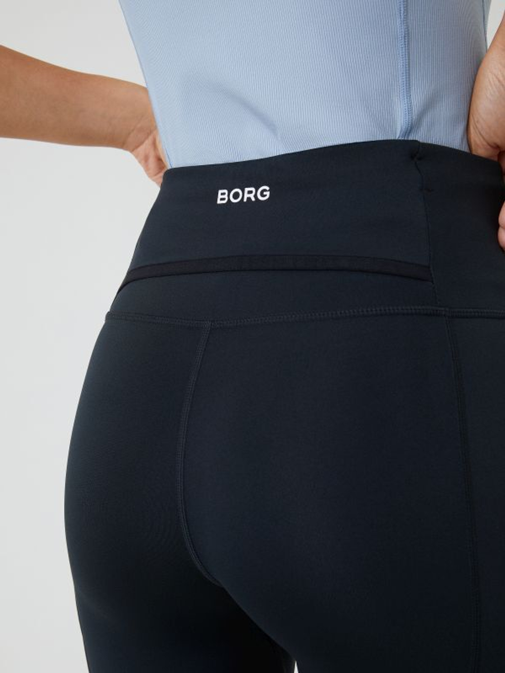 Leginsy Björn Borg Ace 3/4 Tights - черный