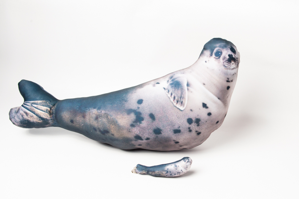 Текстильная игрушка "Нерпа"