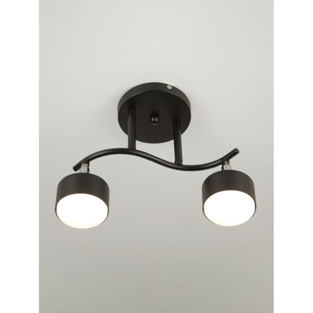 Светильник настенно-потолочный спот Rivoli   7074-702 2хGX53 15 Вт поворотный