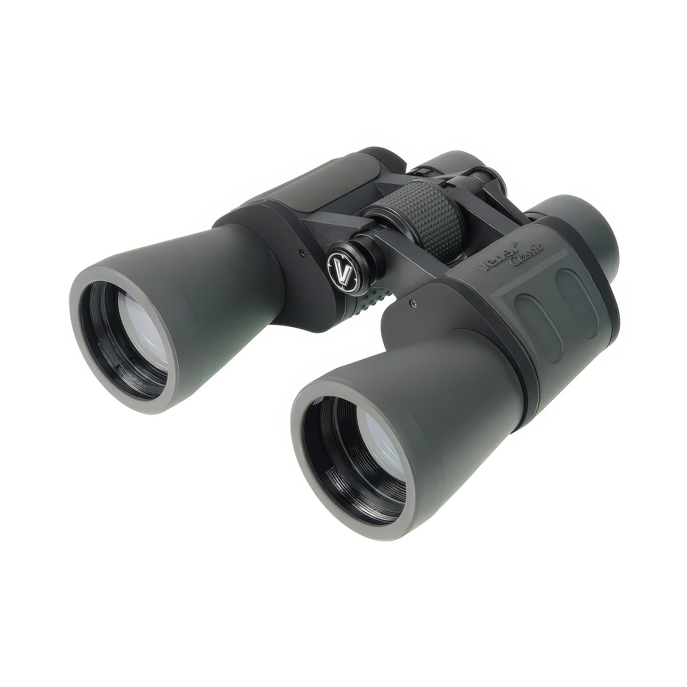 Бинокль Veber Classic БПШЦ 10x50 VRWA широкоугольный, серый