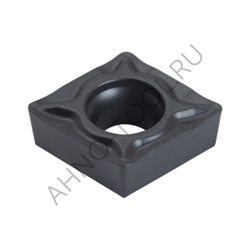 Пластина твердосплавная ISO CCMT060208-PSA ACP10B AHNO по стали, чистовая