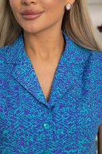 Блуза Мелита (сине-фиолетовая) Б13795-29М LT Collection