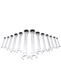 166513MB комплект трещоточных комбинированных ключей, 8-32 мм, 13 шт