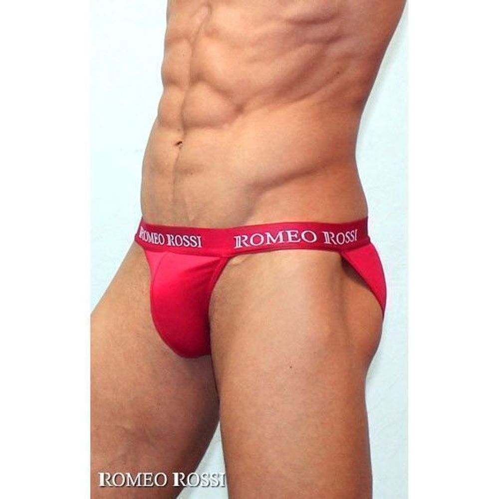Мужские трусы танга красные Romeo Rossi Tanga RR3001-08